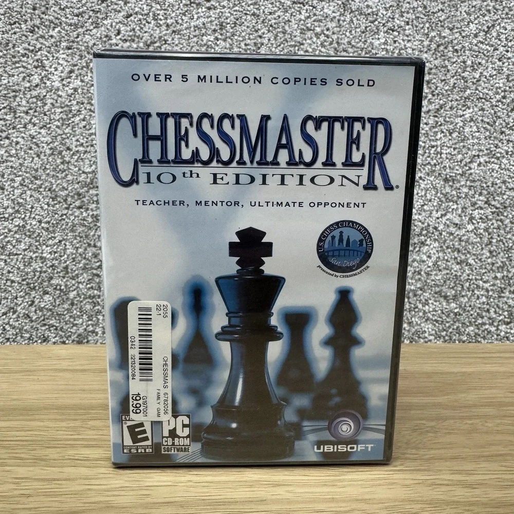 Chessmaster: 10th Edition‎ (PC CD-Rom 2004) Brand New Sealed